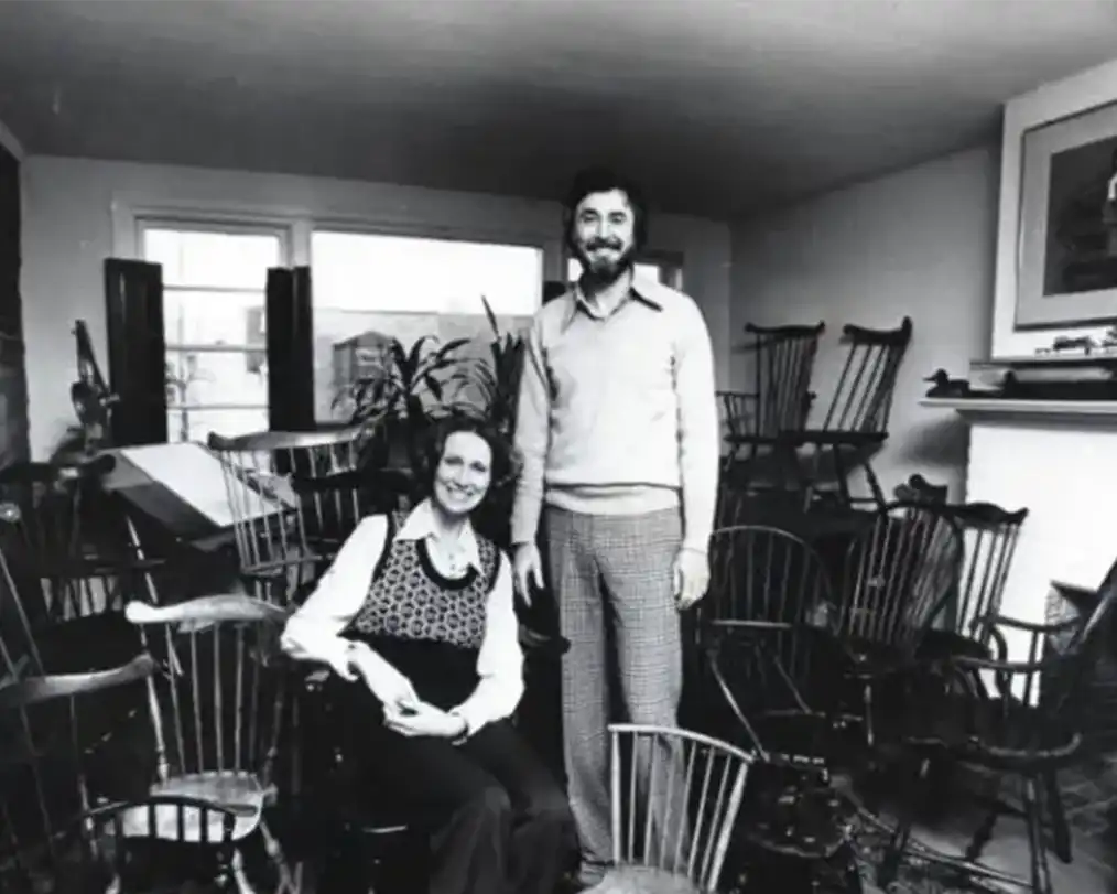 analog black and white photography of a couple