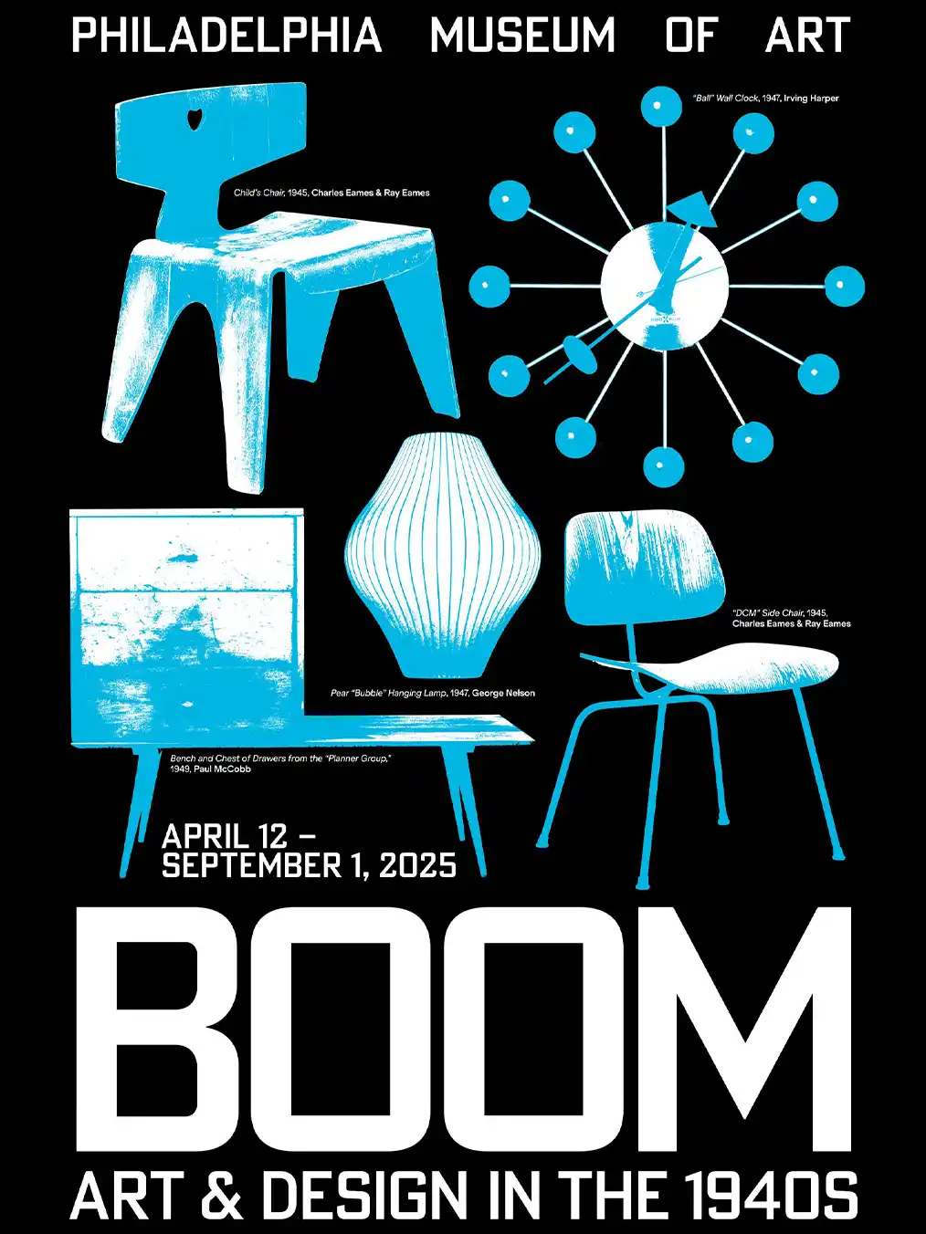 design of a black image with blue and white text