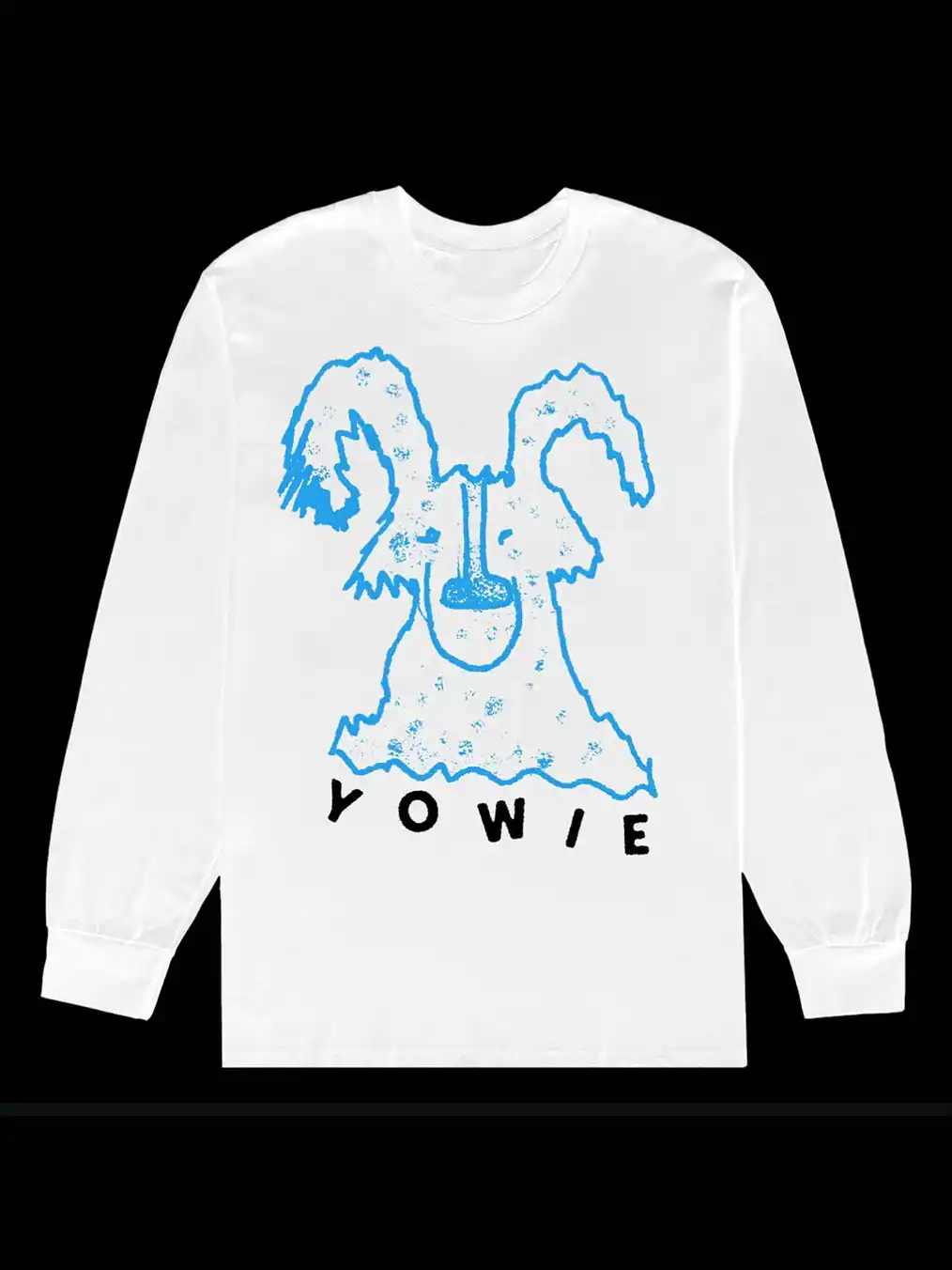 hoodie with an abstract pattern print